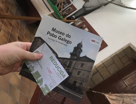 Navštívily jsme museum Museo de Pobo Galego. Toto muzeum otevřeli Galicijci a zaměřuje se pouze na jejich kulturu a historii. Santiago de Compostela, 12. 9.